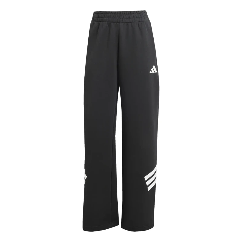 Image of Adidas Womens open hem joggers adidas Future Icons 3-Stripes Noir Female M