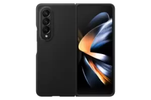 Image of Samsung Leather Cover for Galaxy Z Fold4 in Black (EF-VF936LBEGWW)