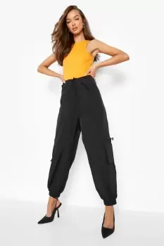 Image of Balloon Toggle Pocket Side Shell Cargo Trousers