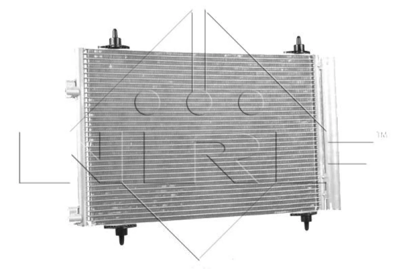 Image of NRF 35611 Condenser with seal ring, with nitrogen filling Aluminium Condenser,air conditioning (448)