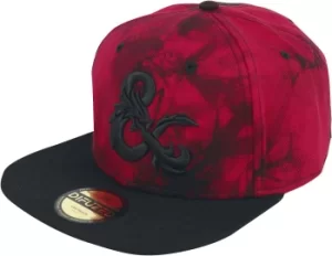 Image of Dungeons and Dragons Dragon Cap red black