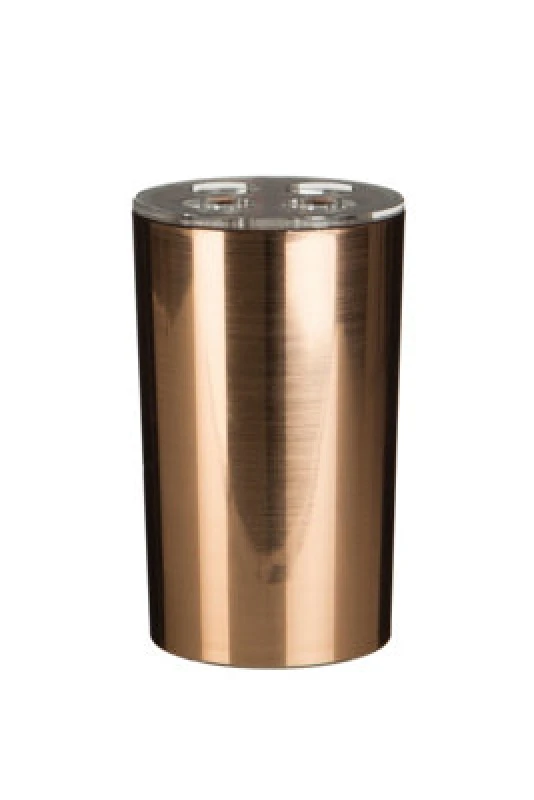 Image of Premier Housewares Shine Toothbrush Holder, Glamorous Style Gold