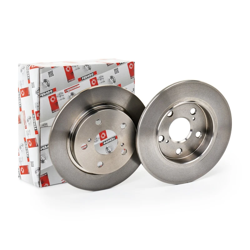 Image of FERODO DDF1645 Brake disc solid, Oiled, without bolts/screws Brake Disc (82)