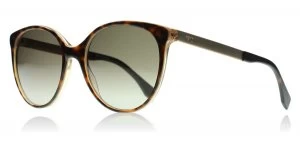 Image of Fendi 0078/S Sunglasses Havana / Pearl / Gold DV0 54mm