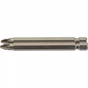 Image of Draper Pozi Screwdriver Bit PZ2 75mm Pack of 2