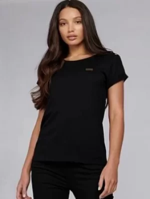 Image of Barbour International Baltimore Top -black, Black, Size 12, Women