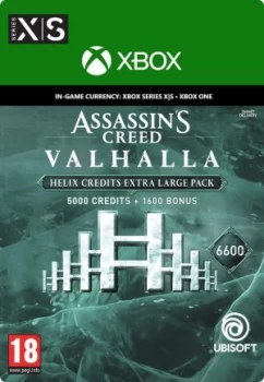 image of Assassins Creed Valhalla 6600 Helix Credits Xbox One Series X