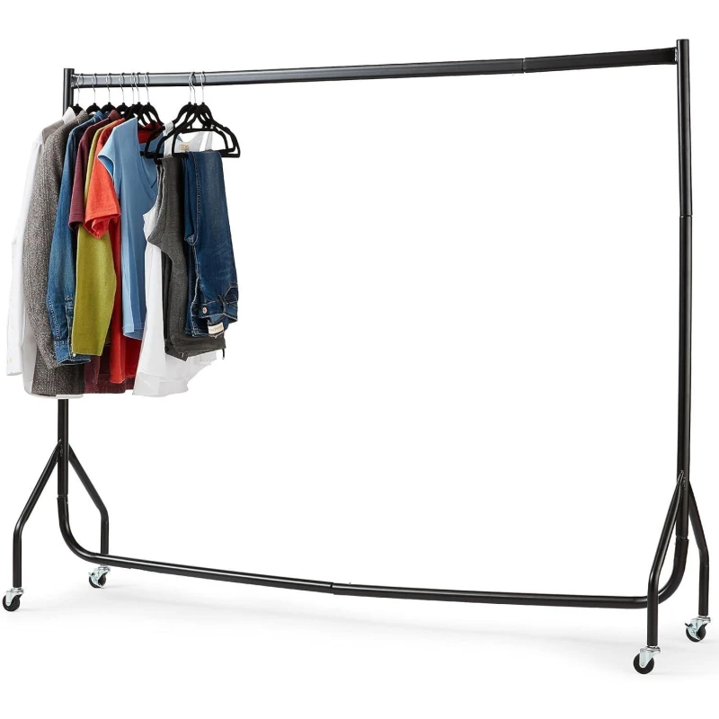 Image of Studio Superior 5FT Long x 5FT Clothes Rail Black One Size