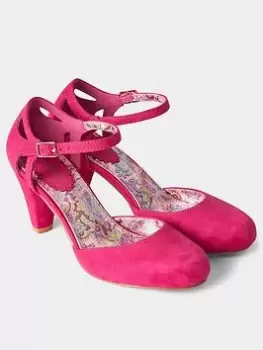 image of Joe Browns Joe Browns Pretty In Pink Dainty Shoes Pink, Size 4, Women