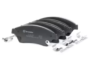 Image of BREMBO Brake pad set PRIME LINE P 59 076 Brake pads,Brake pad set, disc brake OPEL,CHEVROLET,VAUXHALL,Astra J Sports Tourer (P10),ASTRA J