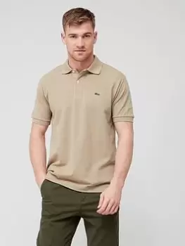 image of Lacoste Classic Fit L.12.12 Polo Shirt - Beige , Brown, Size L, Men