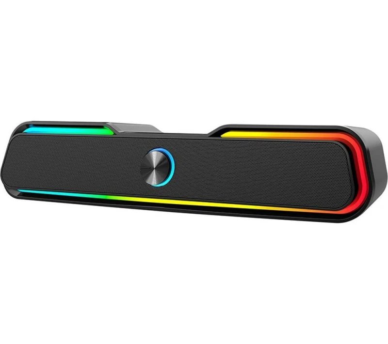 Image of MENKIND RED5 Gaming 2.1 Bluetooth PC Soundbar - Black 5056327921073