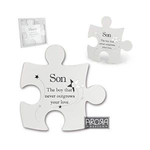 Image of Said with Sentiment Jigsaw Wall Art Son