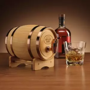 image of Wooden Keg Whiskey Barrel