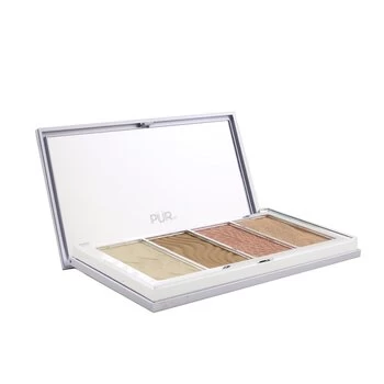 PUR (PurMinerals)4 in 1 Skin Perfecting Powders Face Palette (1x Setting Powder, 1x Bronzer, 1x Highlighter, 1x Blush) - # Fair Light 15g/0.53oz