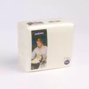 Image of Kingfisher Serviettes 1Ply (Pack 100) - Ivory