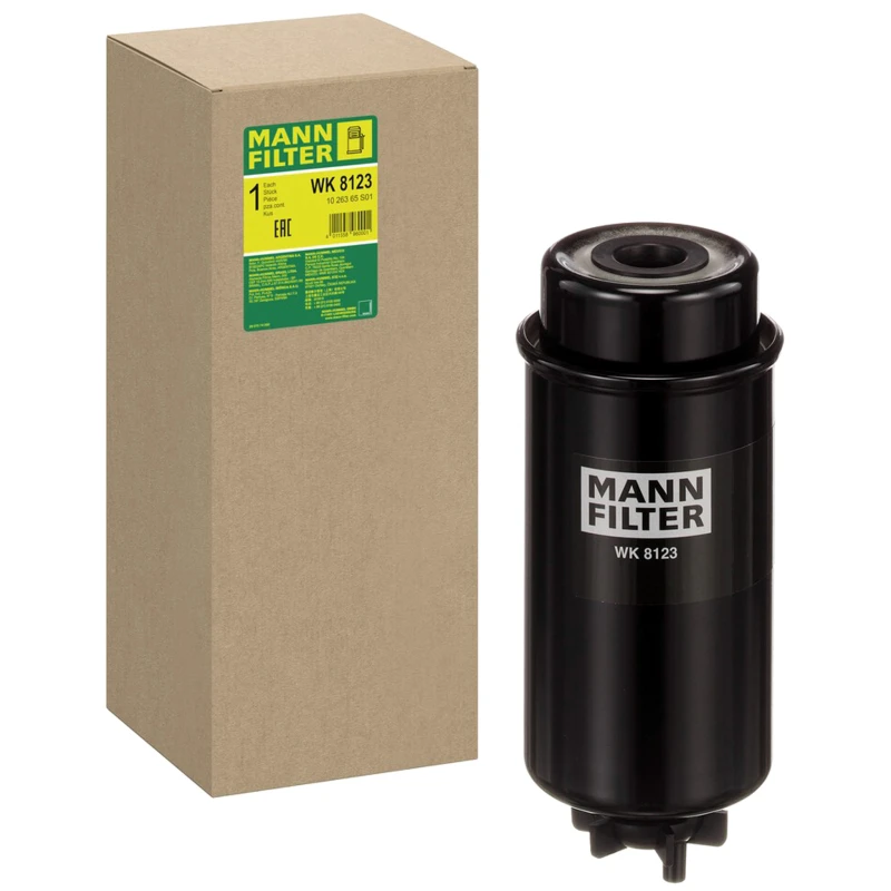 Image of MANN-FILTER WK 8123 Fuel Filter Spin-on Filter Fuel filter (9)