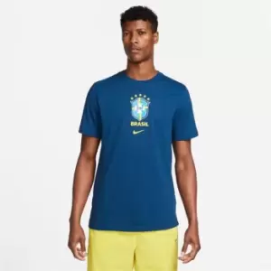 Image of Nike M Nk Crest WC22 Tee - Blue