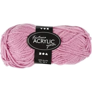 Image of Acrylic Double Knit Wool Rose Pink