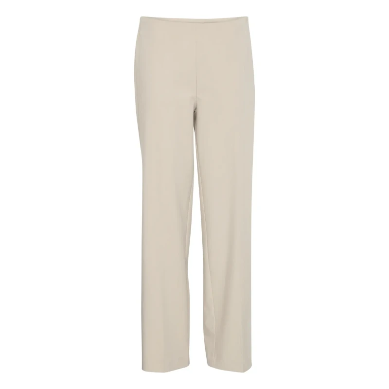 Image of fransa Womens Trousers fransa Abigail 1 Beige Female 38