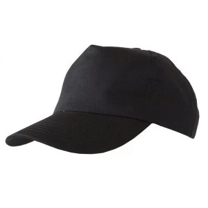 Image of Click Workwear Baseball Cap Black Ref BCBL Up to 3 Day Leadtime 141313