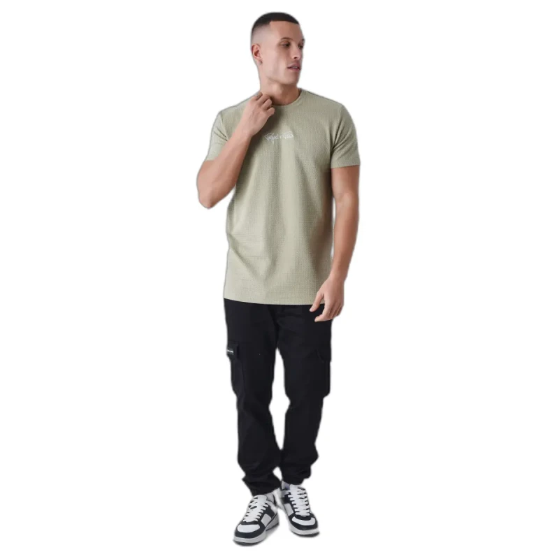 Image of Project X Paris textured T-Shirt Project X Paris Vert Male XS