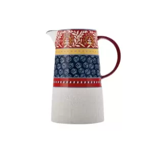 Image of Maxwell & Williams Boho 2.8L Pitcher Red, Blue and Yellow