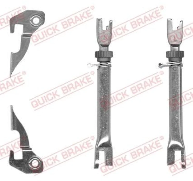 Image of QUICK BRAKE Brake shoe adjuster QUICK BRAKE 107 53 002