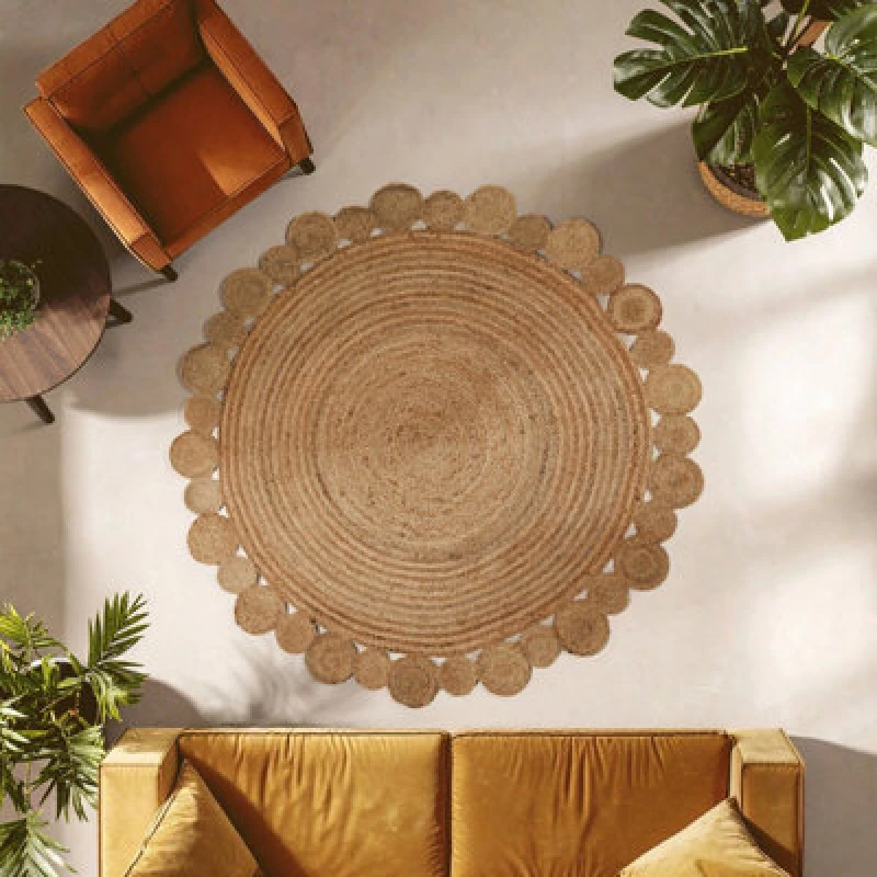Image of Orsina Bosie By Premier Demir Large Jute Rug