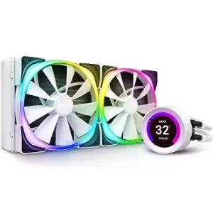 Image of NZXT Kraken Z63 White with RGB