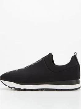 Image of DKNY Jadyn Slip On Jogger Sneaker - Black, Size Us 10 = UK 8, Women