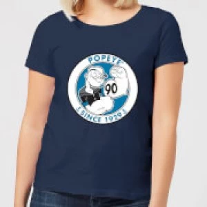 Image of Popeye Popeye 90th Womens T-Shirt - Navy - XXL