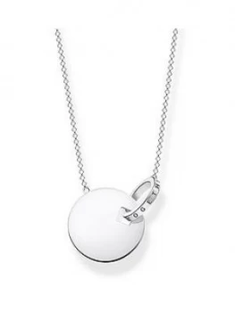 image of Thomas Sabo Sterling Silver Together Coin Necklace