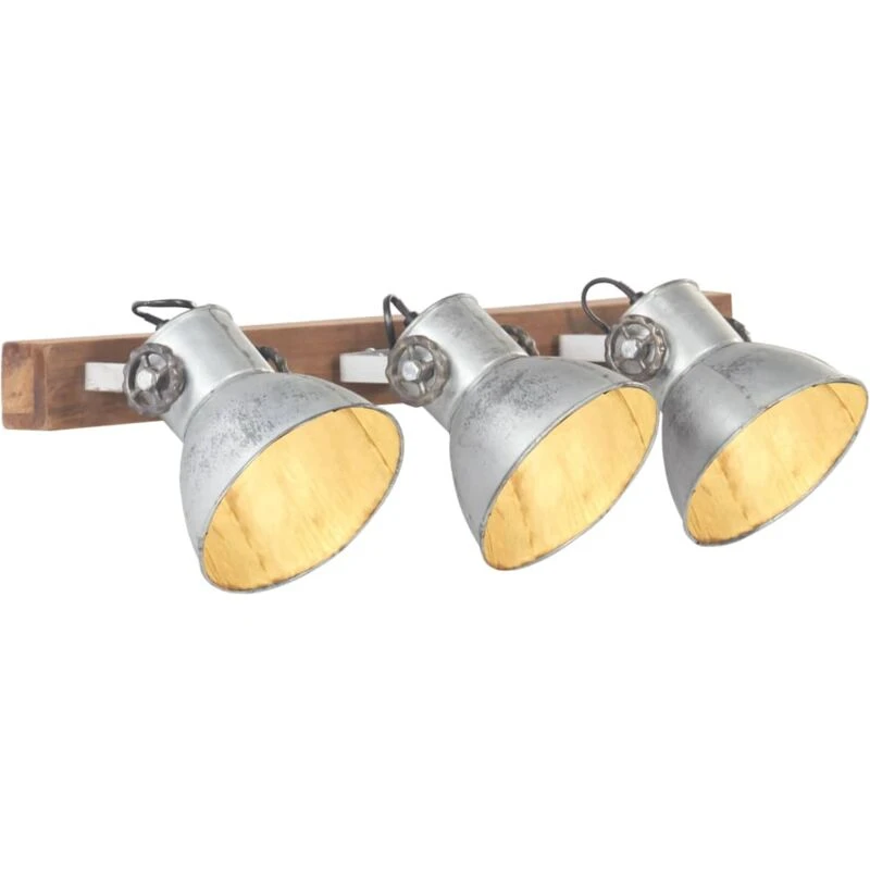 Image of VIDAXL Industrial Wall Lamp Silver 65x25cm E27 Vidaxl 8720286023860
