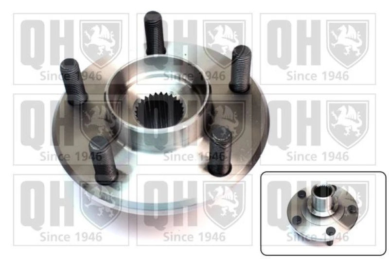 Image of QUINTON HAZELL Wheel Hub QUINTON HAZELL QWH172