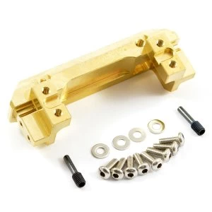 image of Fastrax Trx-4 Brass Front Bumper Mount