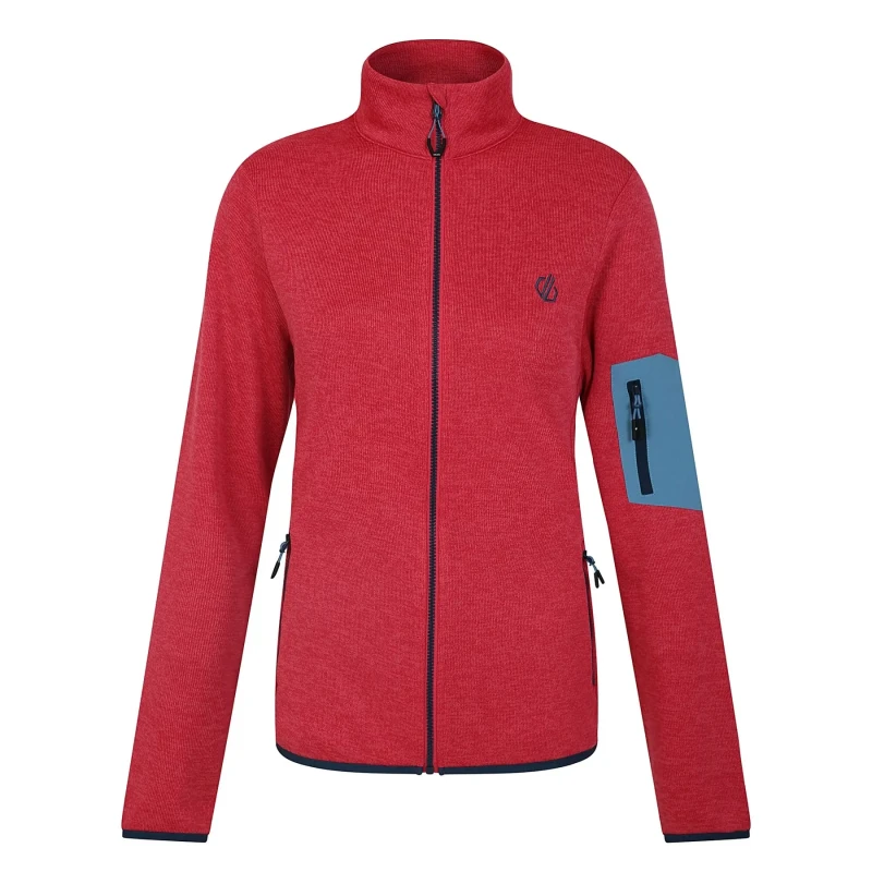 Image of Womens full-zip fleece Dare 2B Torrek Rose Female 46