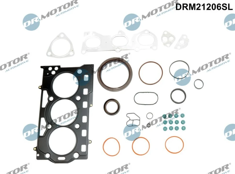 Image of DR.MOTOR AUTOMOTIVE Full Gasket Set, engine DR.MOTOR AUTOMOTIVE DRM21206SL