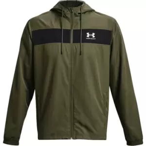 Image of Under Armour Sportstyle Windbreaker Jacket - Green