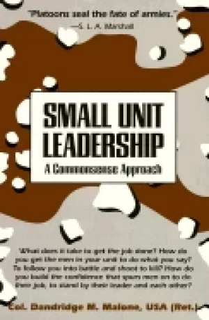 Image of small unit leadership a commonsense approach