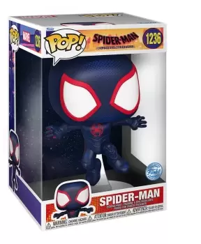 image of Spider-Man Across the Spider-Verse - Spider-Man (Jumbo Pop!) vinyl figurine no. 1236 Funko Pop! multicolor