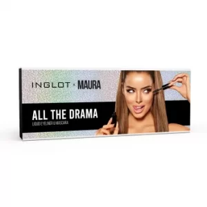 Image of Inglot X Maura All The Drama Eye Set Black