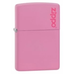 Image of Zippo Logo Pink Matte Lighter
