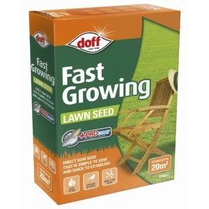 image of Doff Fast Grow Lawn Seed - 500g