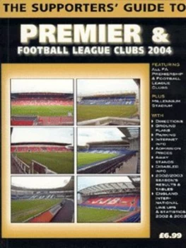 Image of The Supporters Guide to Premier and Football League Clubs 2004 by John Robinson Book