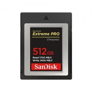 Image of SanDisk SDCFE-512G-GN4NN memory card 512GB CFexpress