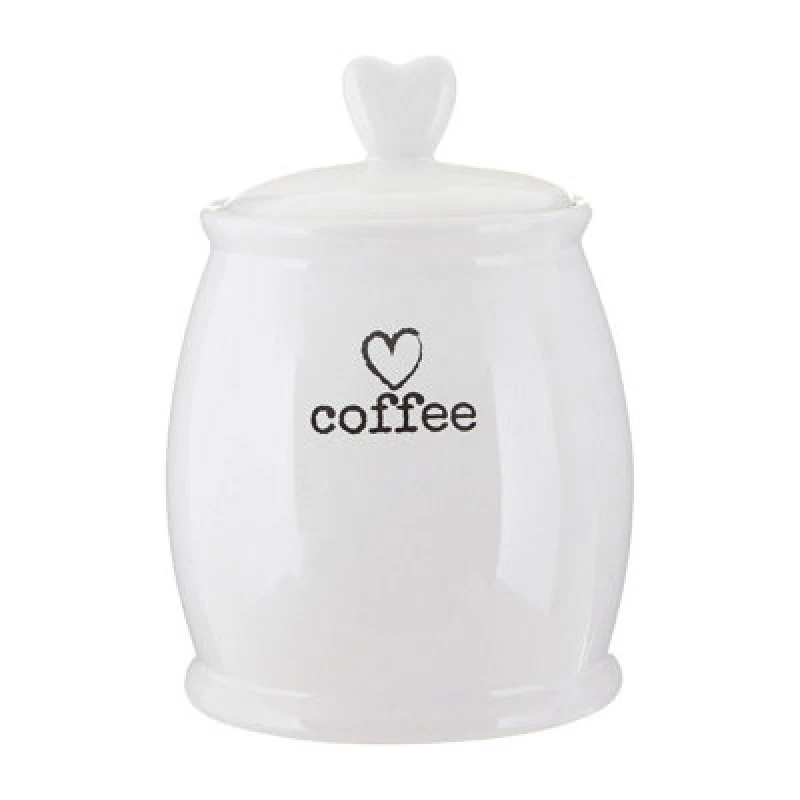 Image of Premier Housewares Maison by Premier Charm Coffee Canister White
