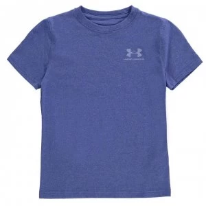 Image of Urban Armor Gear Charged Cotton T Shirt Junior Boys - Royal Medium Heather
