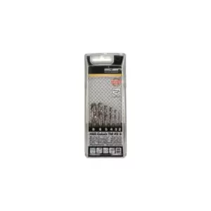 Image of Alpen 6pc HSS Cobalt Short Stub Drill Set for Stainless Steel Inox