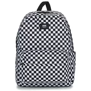Image of Vans OLD SKOOL CHECK BACKPACK womens Backpack in Black - Sizes One size